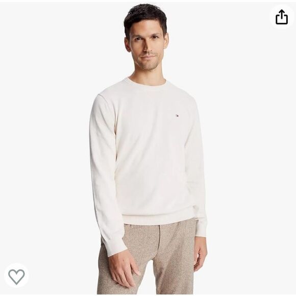 Tommy Hilfiger Men's Signature Solid Crewneck Pullover Sweater NWT Sz 2xl - Picture 1 of 9